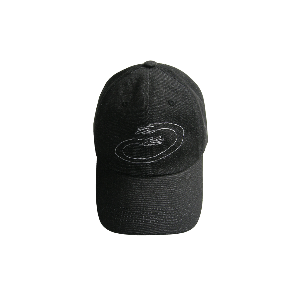 ourpierre) logo ball cap (denim)